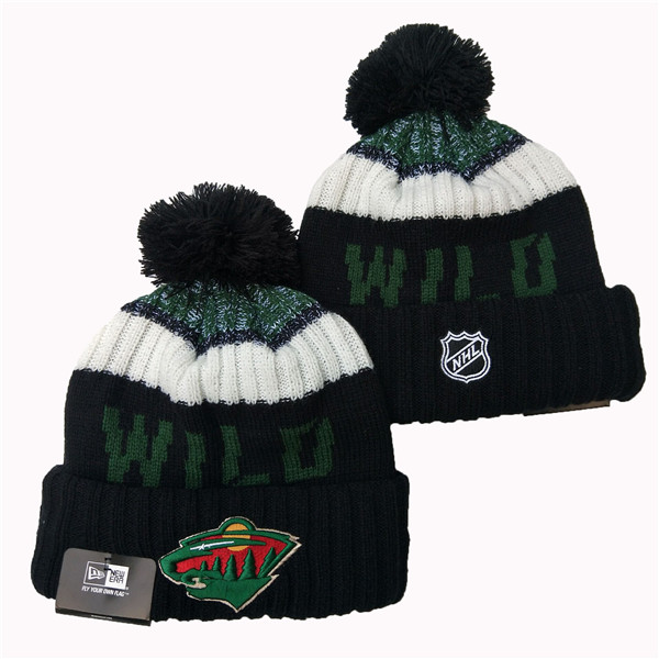 Minnesota Wild Knit Hats 001